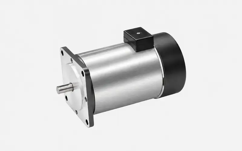 130 mm permanent-magnet brushed DC motor
