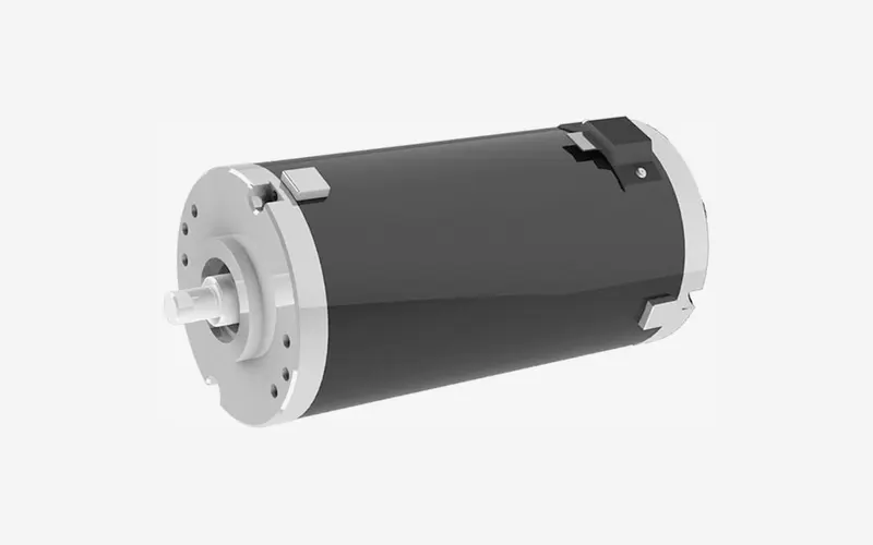 70 mm permanent-magnet brushed DC motor