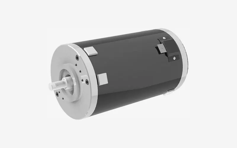 90 mm permanent-magnet brushed DC motor