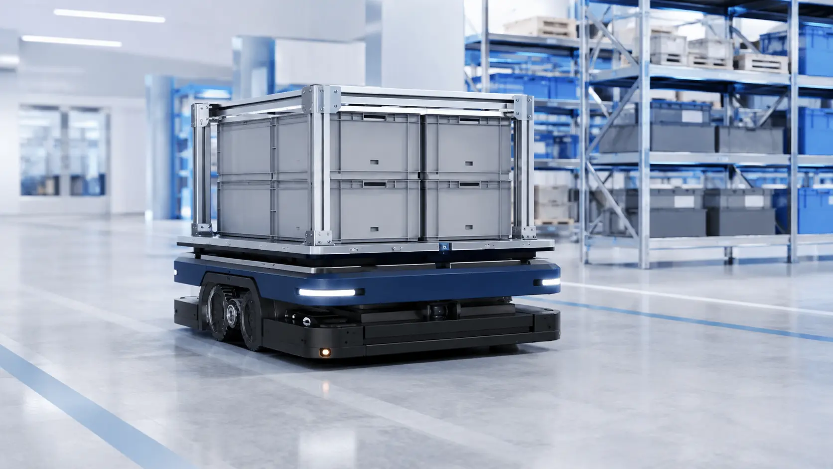 AGVs & AMRs servo motor or wheel-drive application