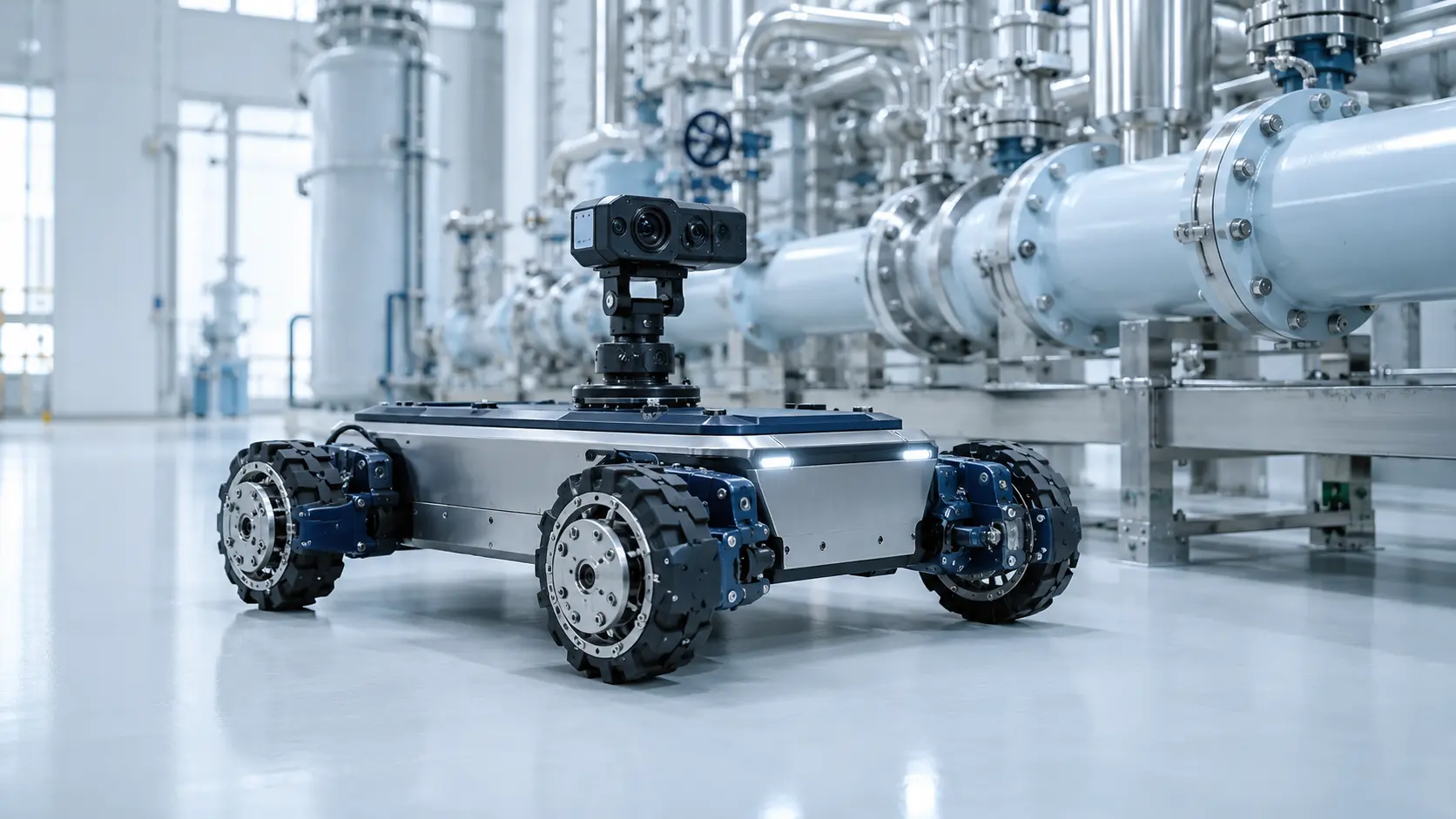Inspection Vehicles servo motor or wheel-drive application