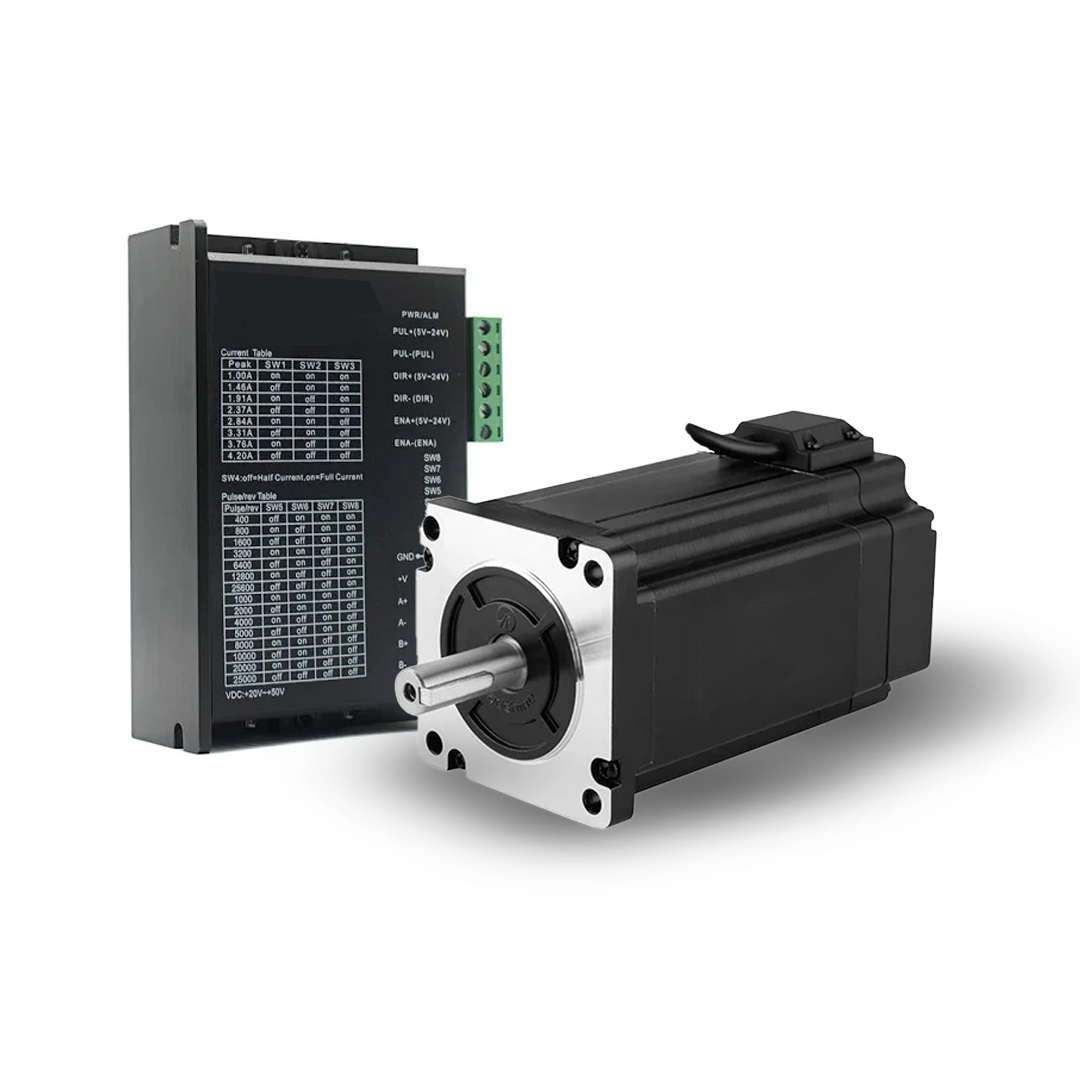 Brushless DC motor with a matched separate electronic controller