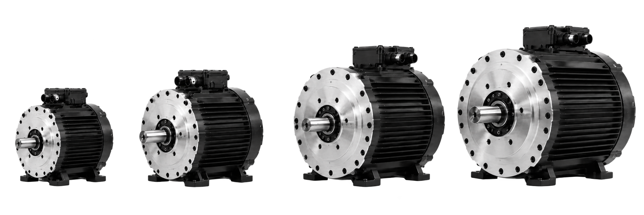 Representative housed direct-drive motor options